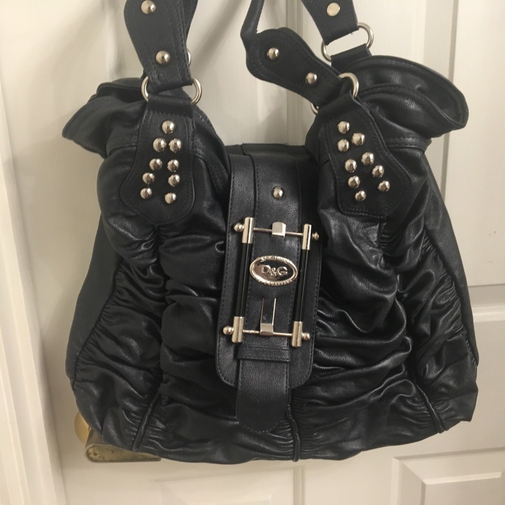 Large Black Shoulder Bag